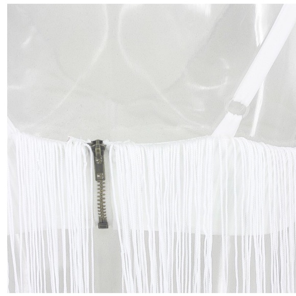 🎉 Host Pick 🎉 NEW! White Fringe Pant Set - Picture 7 of 8